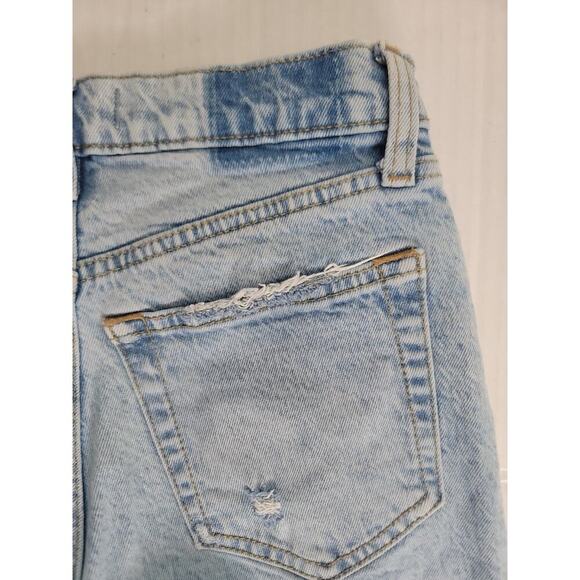 Abercrombie & Fitch Jeans Womens 24 Short The Dad High Rise Straight Button Fly - Picture 12 of 12